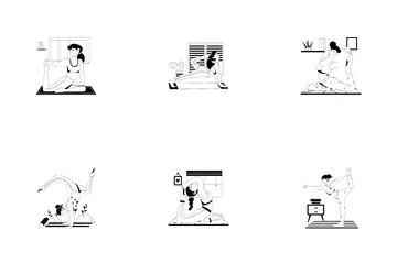 Yoga Pack d'Icônes