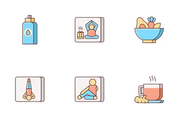 Yoga Paquete de Iconos
