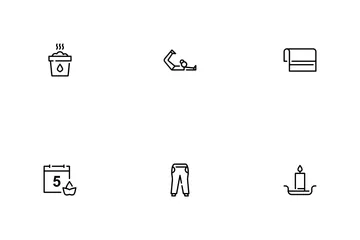 Yoga And Meditation Icon Pack