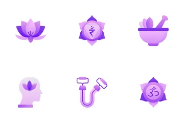 Yoga Day Icon Pack