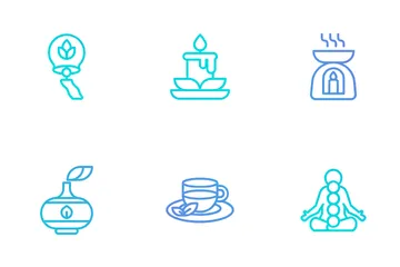 Yoga Meditation Icon Pack