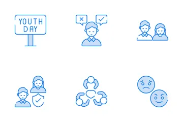 Youth Day Icon Pack