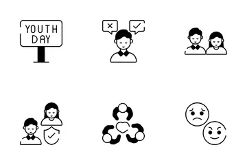 Youth Day Icon Pack