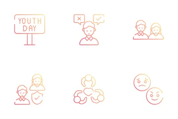 Youth Day Icon Pack
