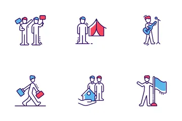 Youth Day Icon Pack