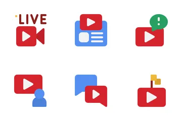YouTube Video Icon Pack