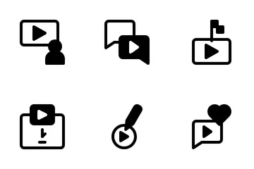 YouTube Video Icon Pack