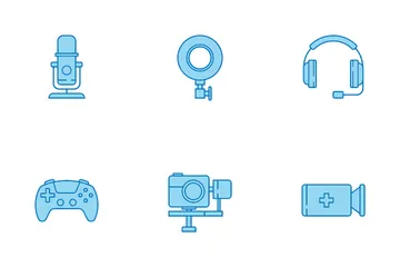 Youtuber Devices Icon Pack