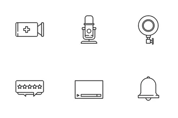 Youtuber Devices Icon Pack