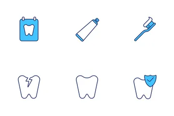 Zahnmedizinisch Symbolpack