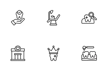 Zahnpflege Symbolpack