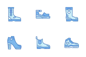 Zapatos Paquete de Iconos