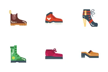Zapatos Paquete de Iconos