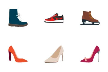 Zapatos Paquete de Iconos