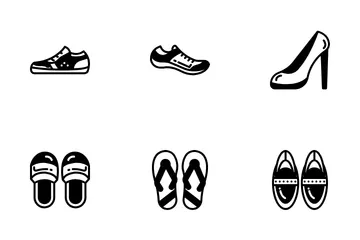 Zapatos Paquete de Iconos