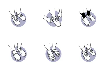 Zapatos Paquete de Iconos