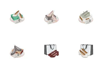 Zapatos Paquete de Iconos