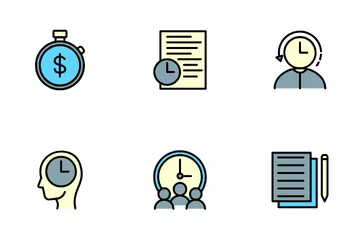 Zeiteinteilung Symbolpack