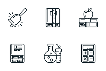 Zlico: Education #2 (Lineal) Icon Pack