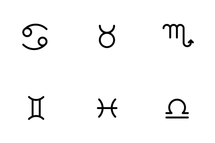 Download Zodiac Sign Icons | IconScout