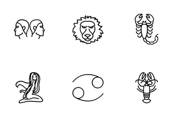 Zodiac Sign Icon Pack