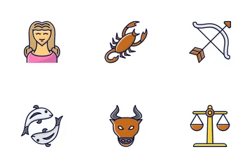 Zodiac Signs Icon Pack