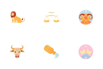 Zodiac Symbols Icon Pack