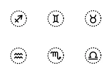 Zodíaco Pacote de Ícones