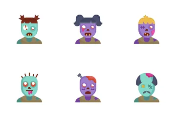 Zombie Avatars Icon Pack