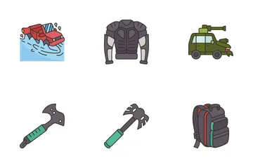 Zombie Survival Icon Pack