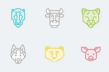 Zoocon Color Icon Pack