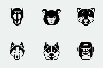 Zoocon Glyph Icon Pack