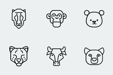 Zoocon Line Icon Pack