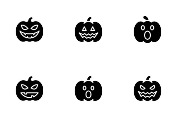 Zucca di Halloween Icon Pack