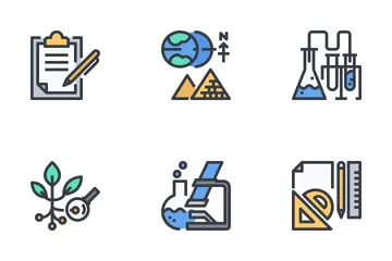 Zurück zur Schule Symbolpack