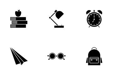 Zurück zur Schule Icon Pack