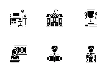 Zurück zur Schule Icon Pack