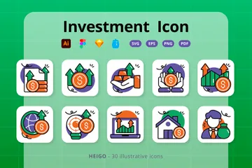 투자 아이콘 팩