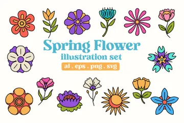 美しい春の花 アイコンパック
