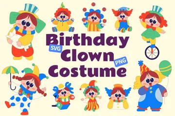 誕生日ピエロカスタム アイコンパック
