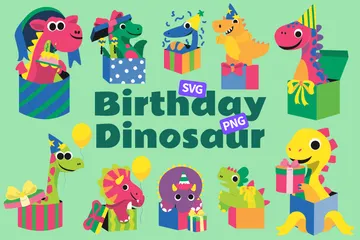誕生日の恐竜 アイコンパック