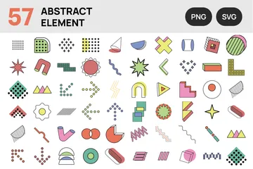 Abstraktes Element Symbolpack