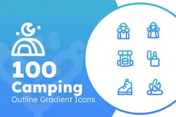 Cámping Icon Pack