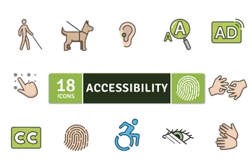 Accessibilité Pack d'Icônes