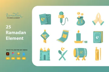 Adesivo del Ramadan Icon Pack