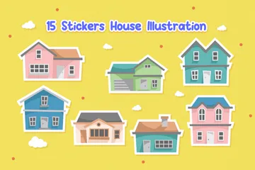 Adorable House Design Icon Pack