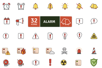 Alarm Icon Pack