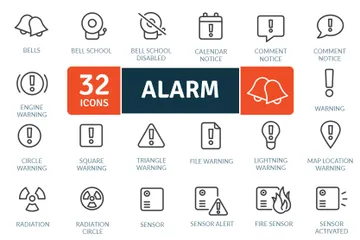 Alarm Icon Pack