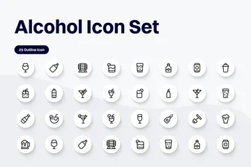 Alcohol Icon Pack