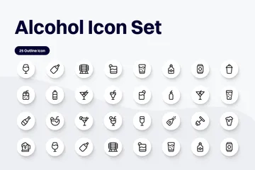 Álcool Icon Pack